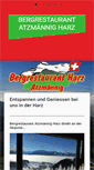 Mobile Screenshot of bergrestaurant-atzmaennig.ch
